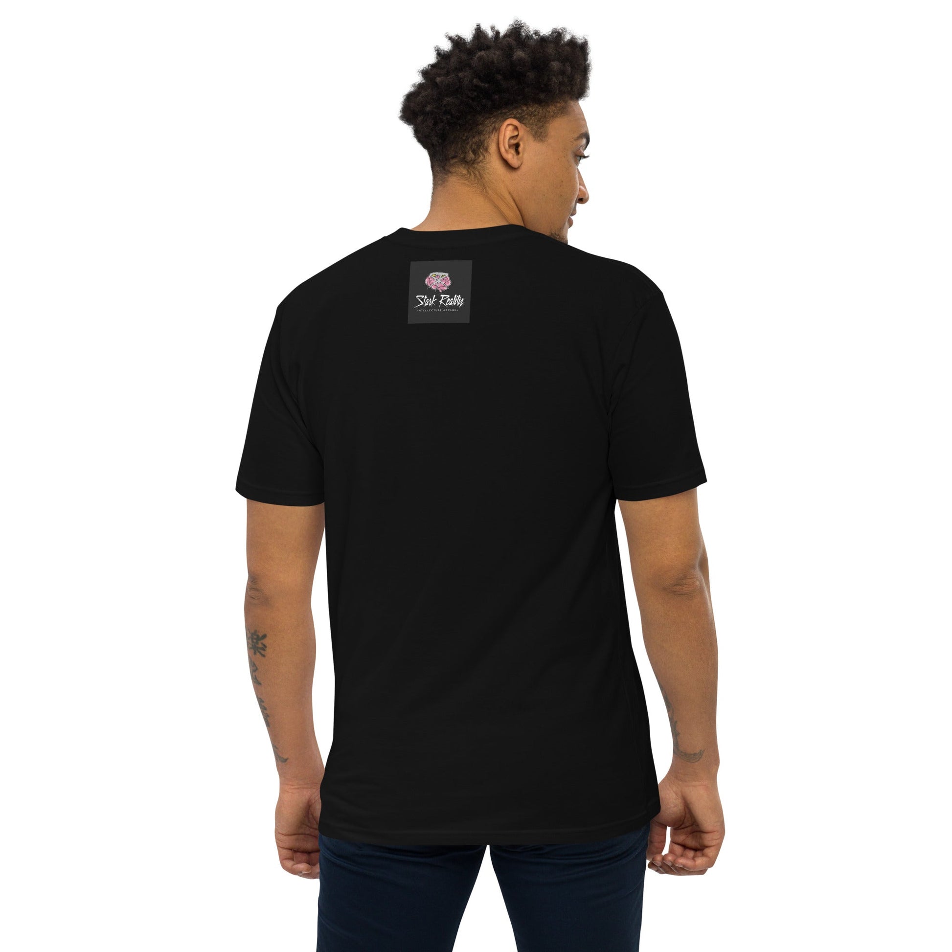 1st Amendment Men’s premium heavyweight tee - Stark Reality Intellectual Apparel