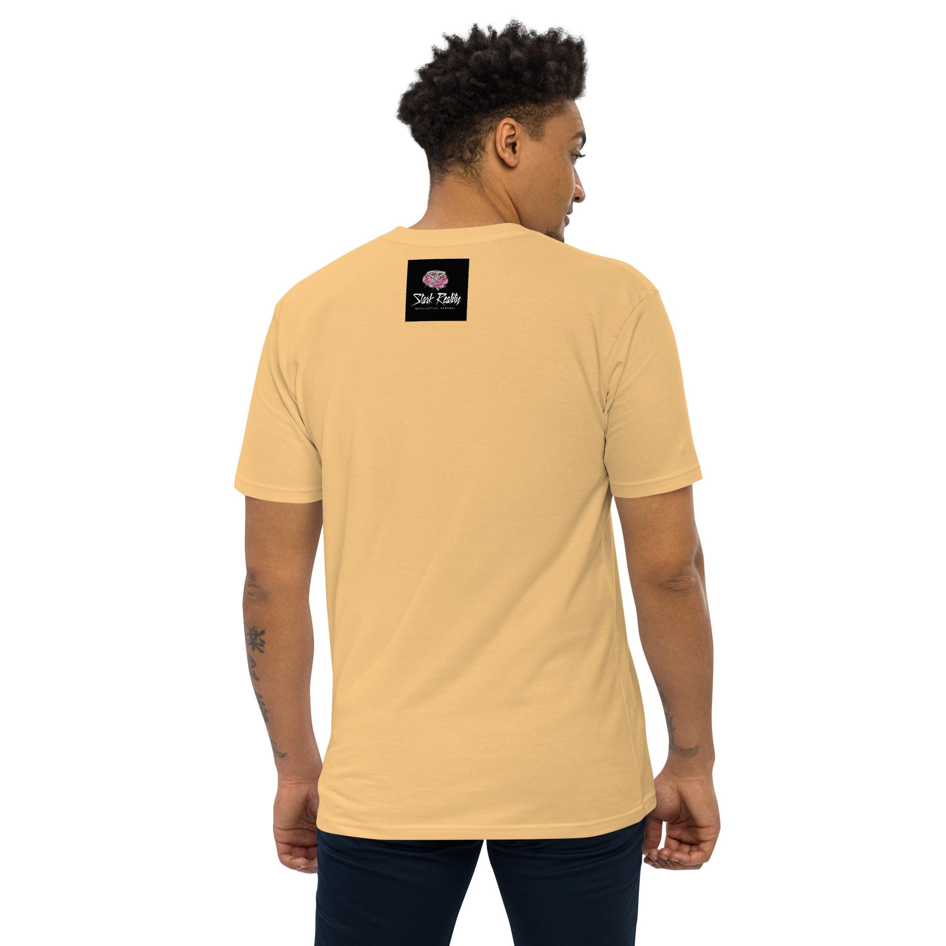 1st Amendment Men’s premium heavyweight tee - Stark Reality Intellectual Apparel