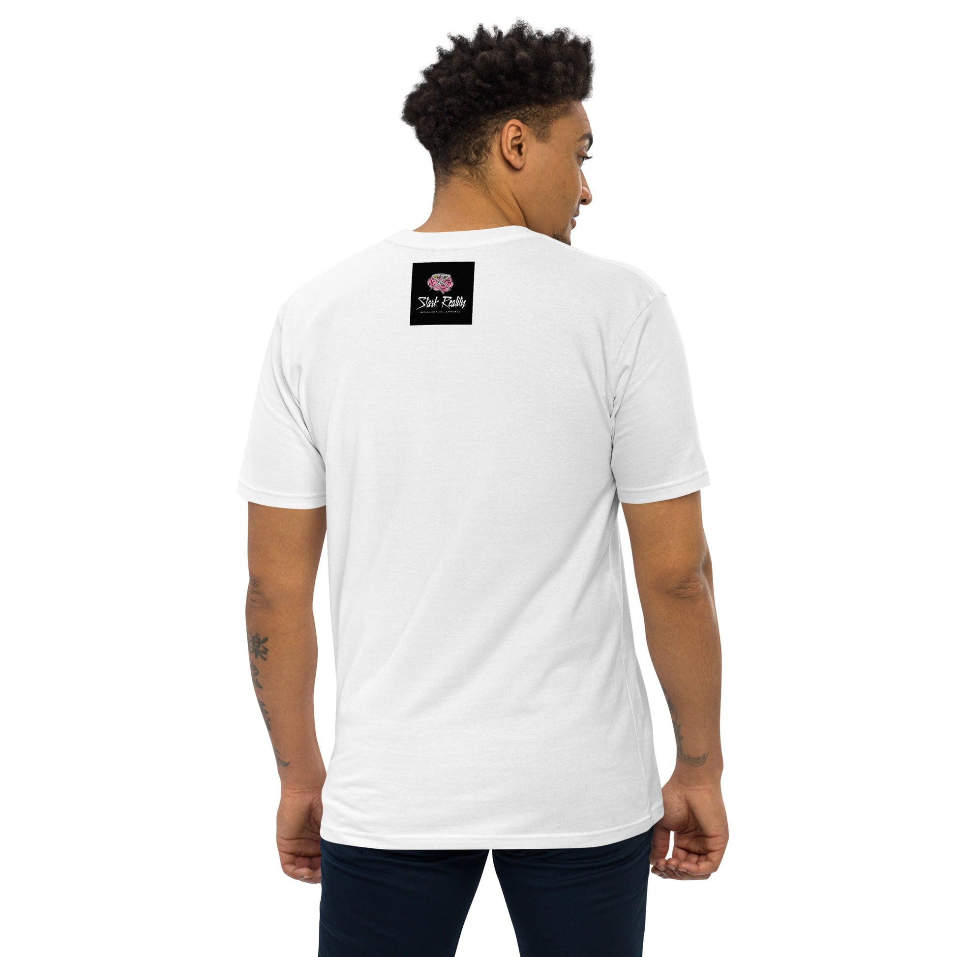 1st Amendment Men’s premium heavyweight tee - Stark Reality Intellectual Apparel