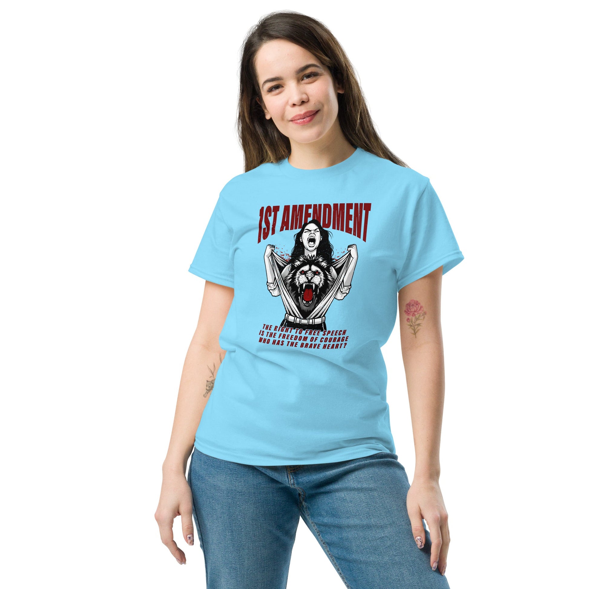 1st Amendment Unisex classic tee - Stark Reality Intellectual Apparel