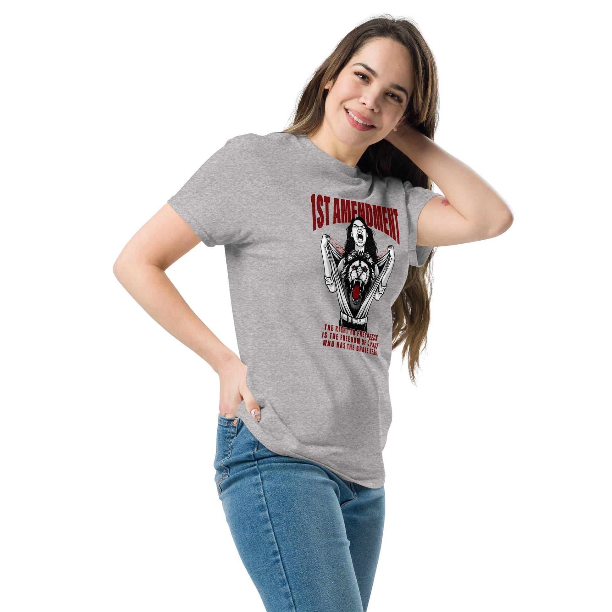 1st Amendment Unisex classic tee - Stark Reality Intellectual Apparel