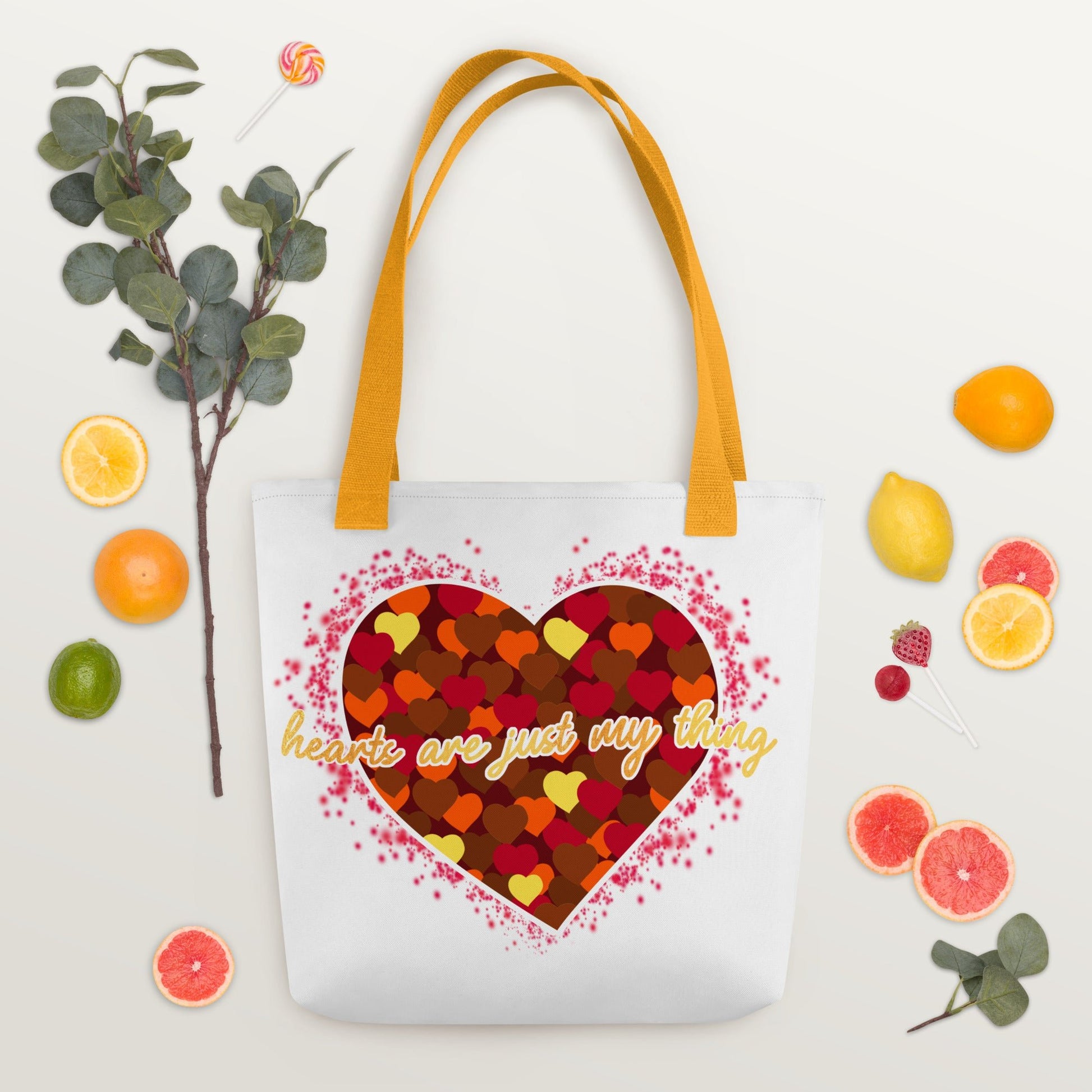 Hearts Are My Thing Tote bag - Stark Reality Intellectual Apparel