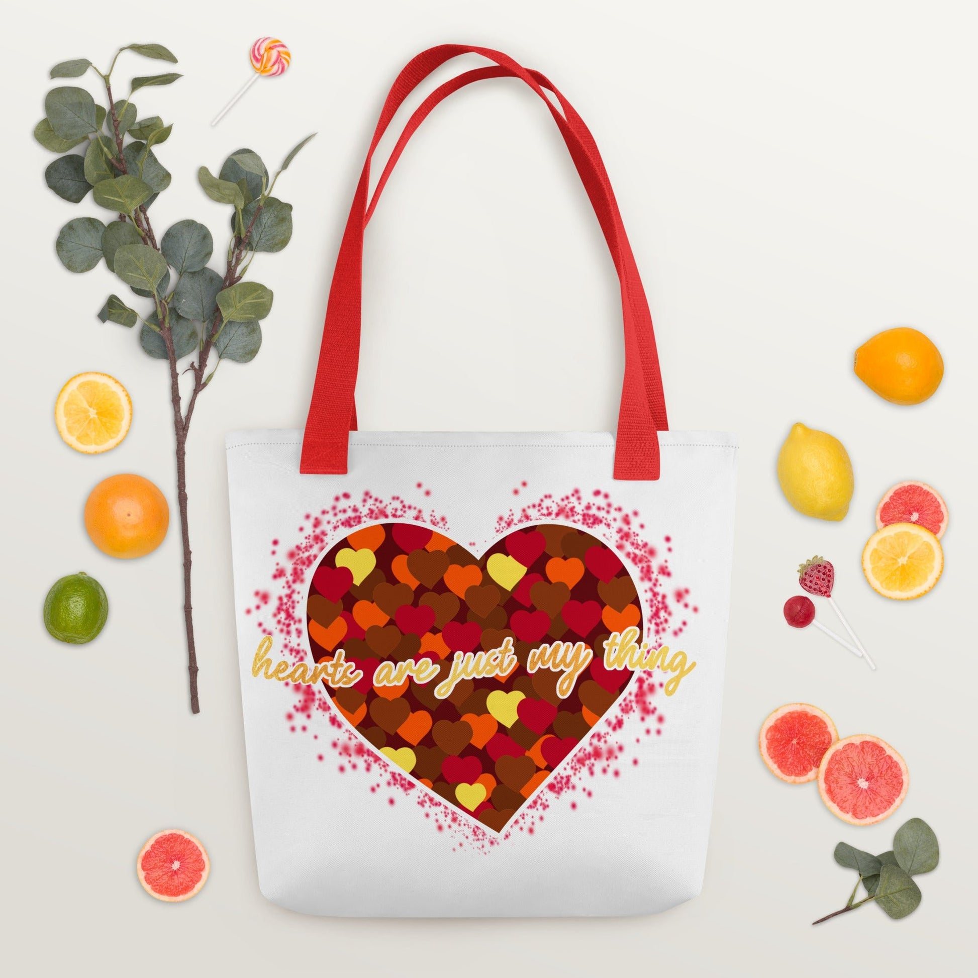 Hearts Are My Thing Tote bag - Stark Reality Intellectual Apparel