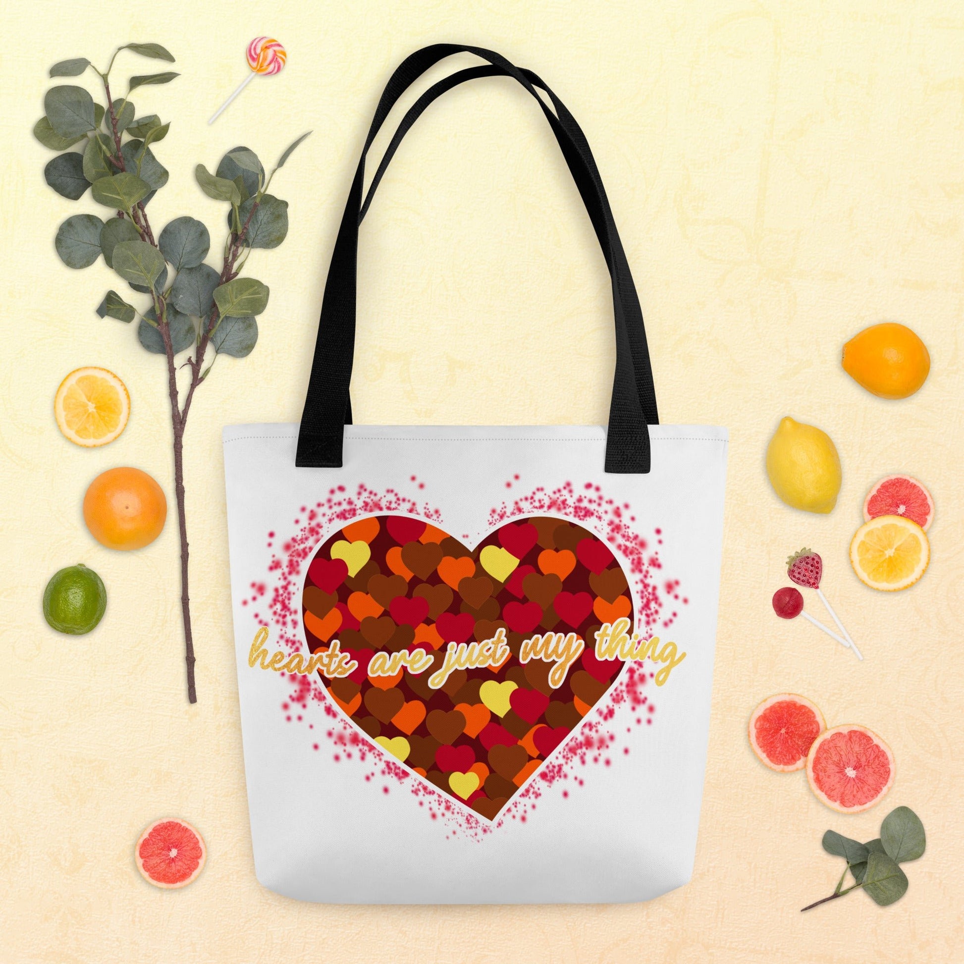 Hearts Are My Thing Tote bag - Stark Reality Intellectual Apparel