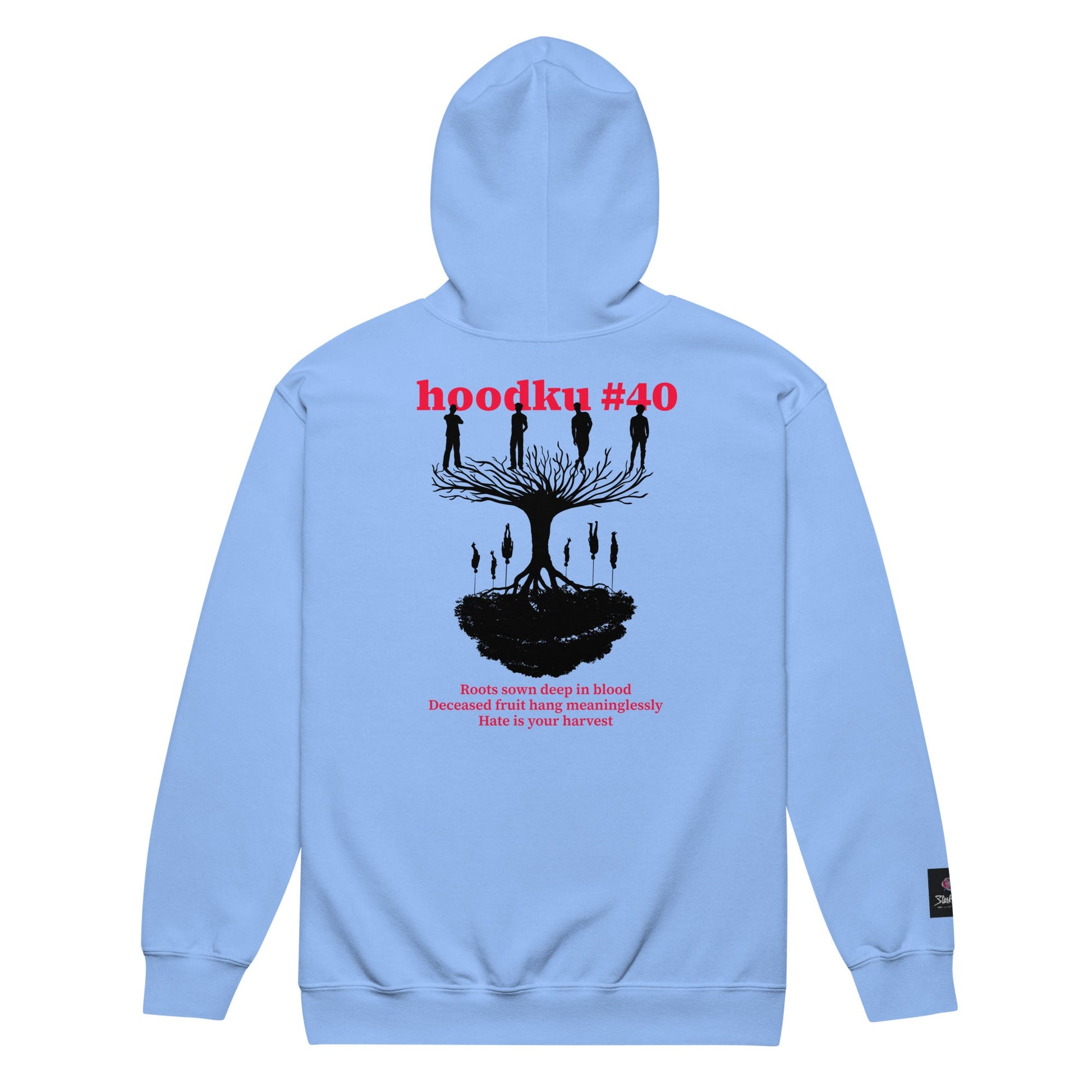 hoodku 40 heavy blend zip hoodie - Stark Reality Intellectual Apparel