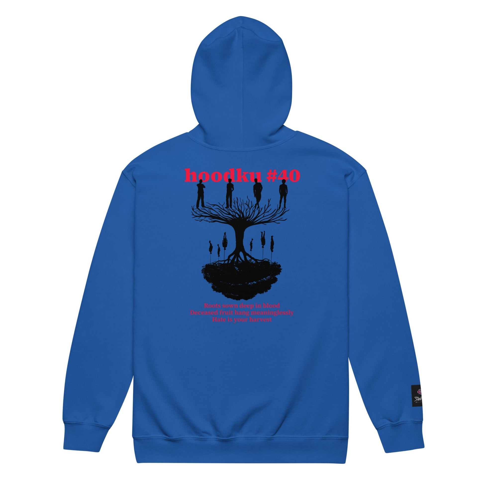 hoodku 40 heavy blend zip hoodie - Stark Reality Intellectual Apparel