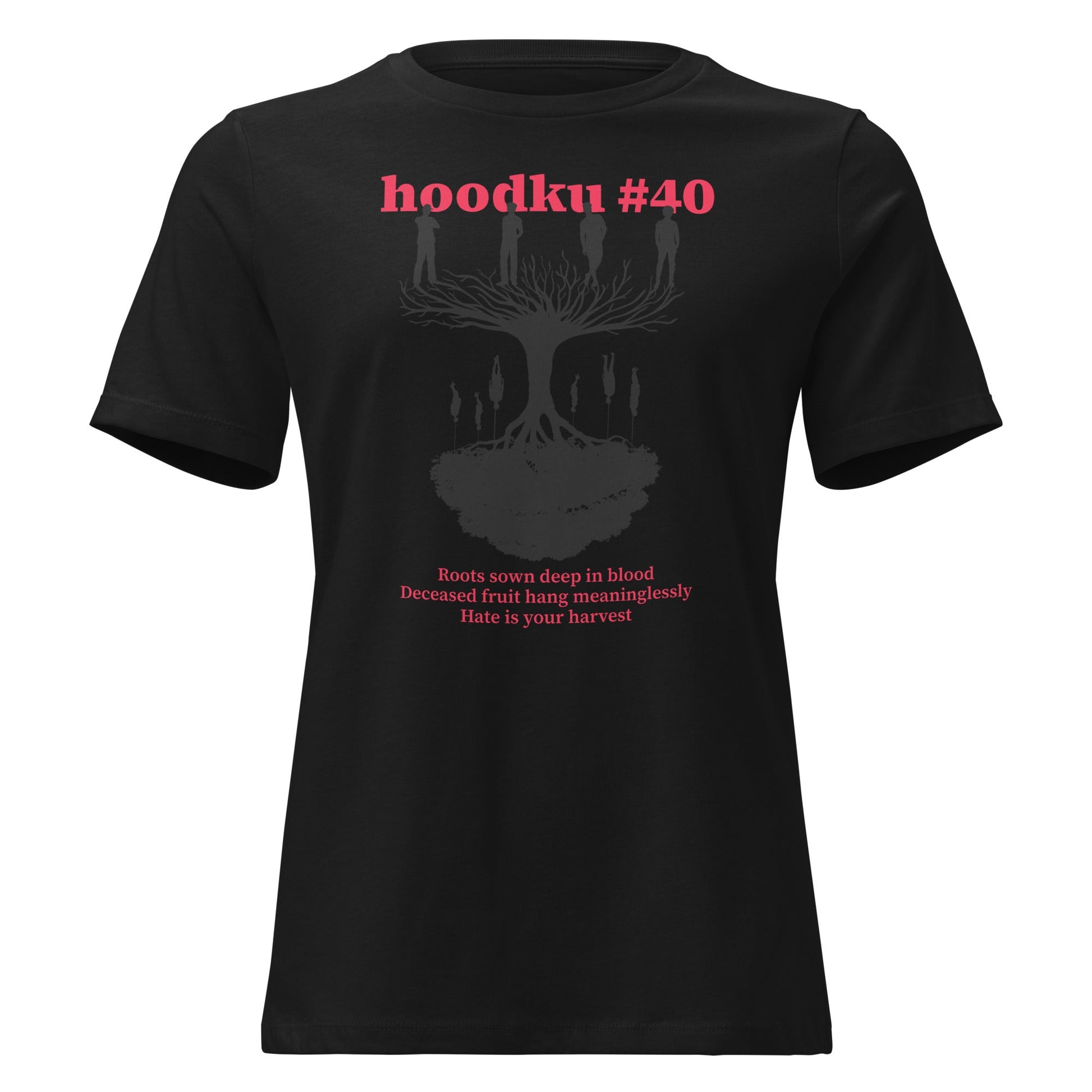 hoodku 40 Women's Relaxed T-Shirt - Stark Reality Intellectual Apparel