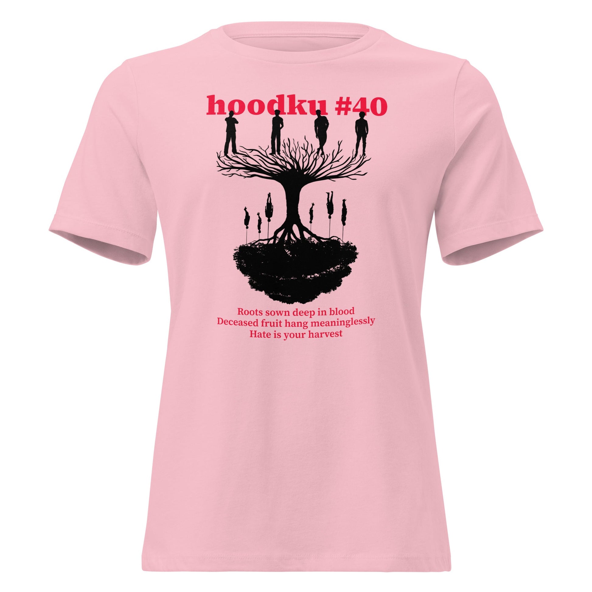 hoodku 40 Women's Relaxed T-Shirt - Stark Reality Intellectual Apparel