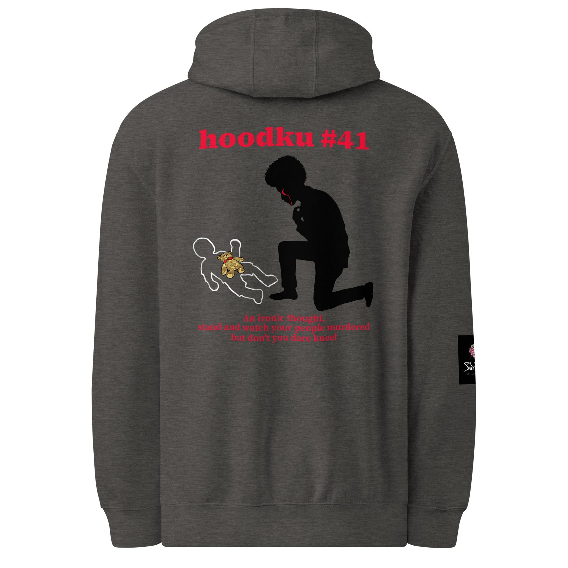 hoodku 41 premium mid - weight hoodie - Stark Reality Intellectual Apparel