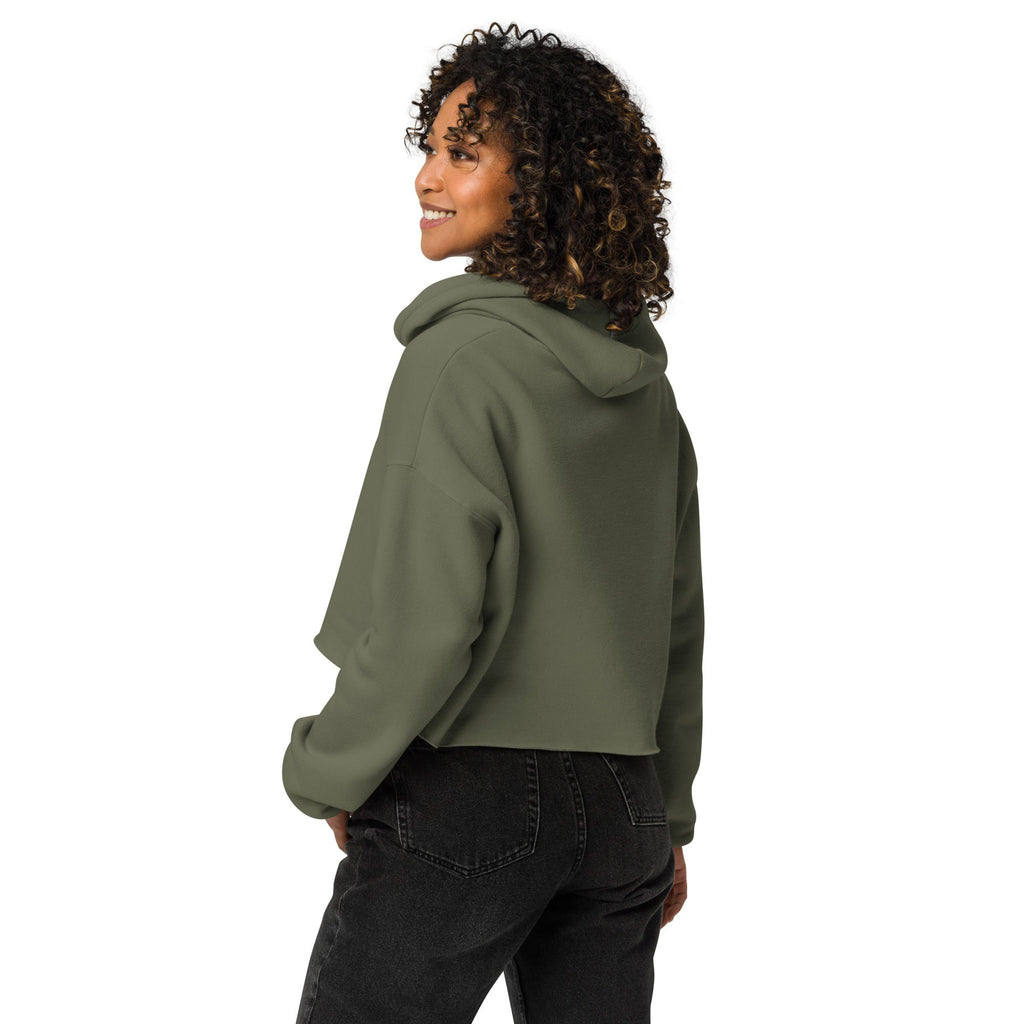 Ninety - Nine Percentile Crop Hoodie - Stark Reality Intellectual Apparel