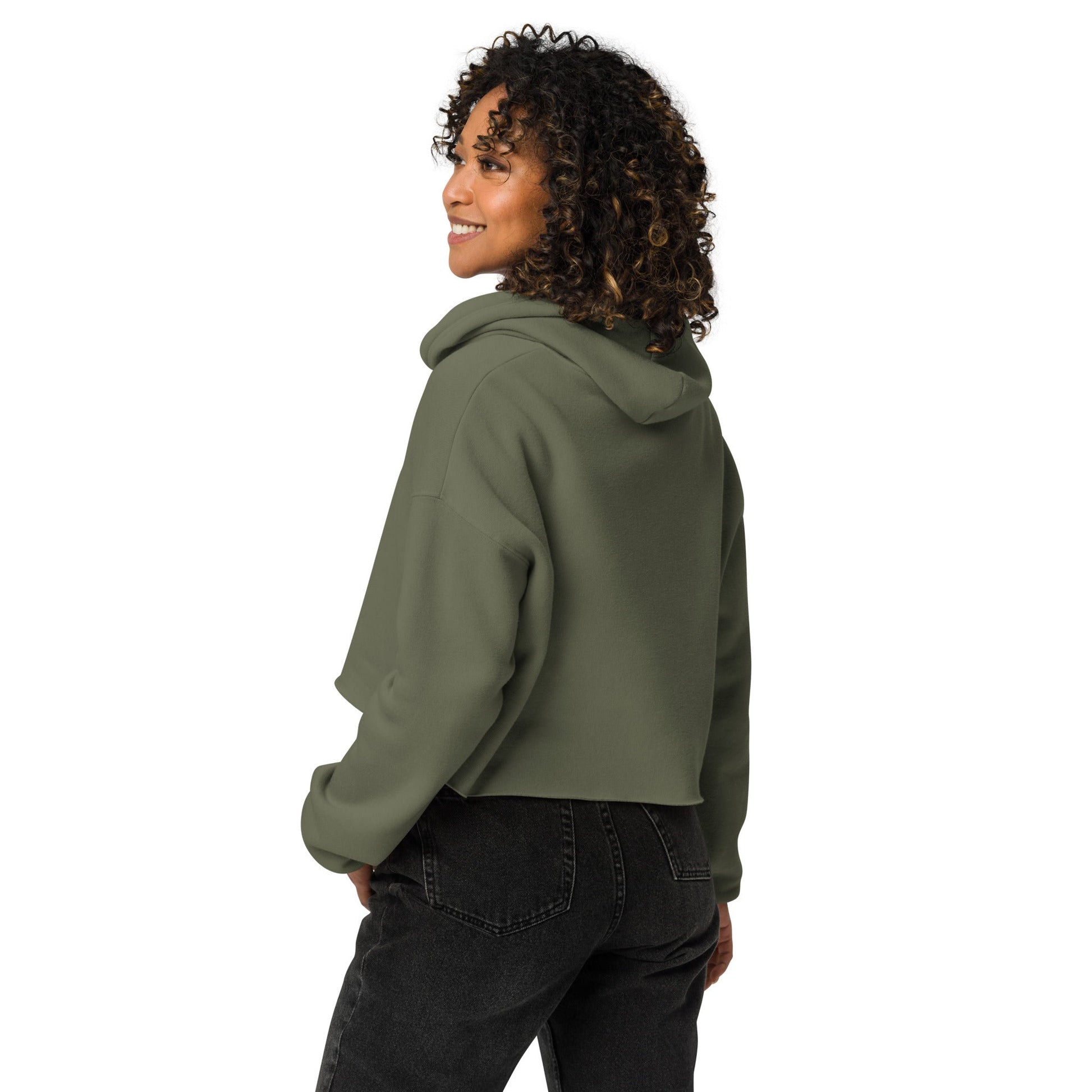 Ninety - Nine Percentile Crop Hoodie - Stark Reality Intellectual Apparel