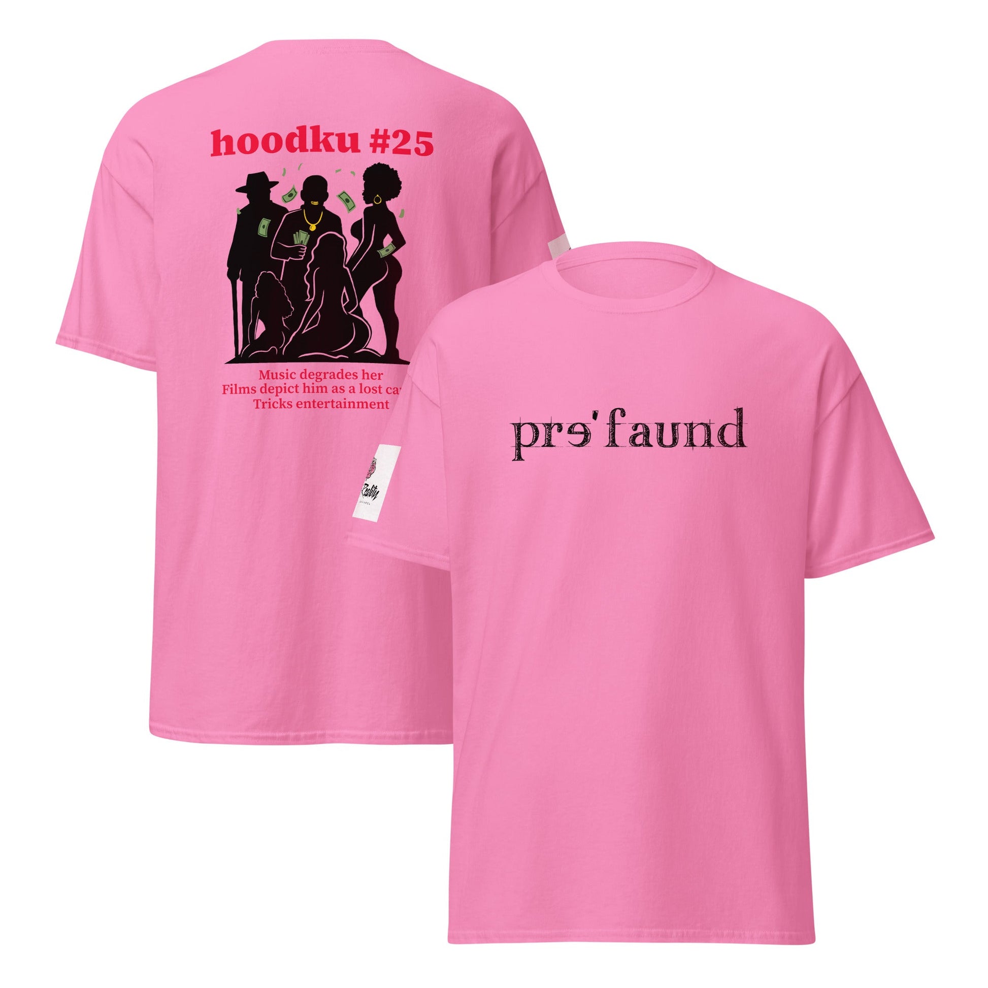 pre'faund/hoodku 25 Special Edition Women's classic tee - Stark Reality Intellectual Apparel