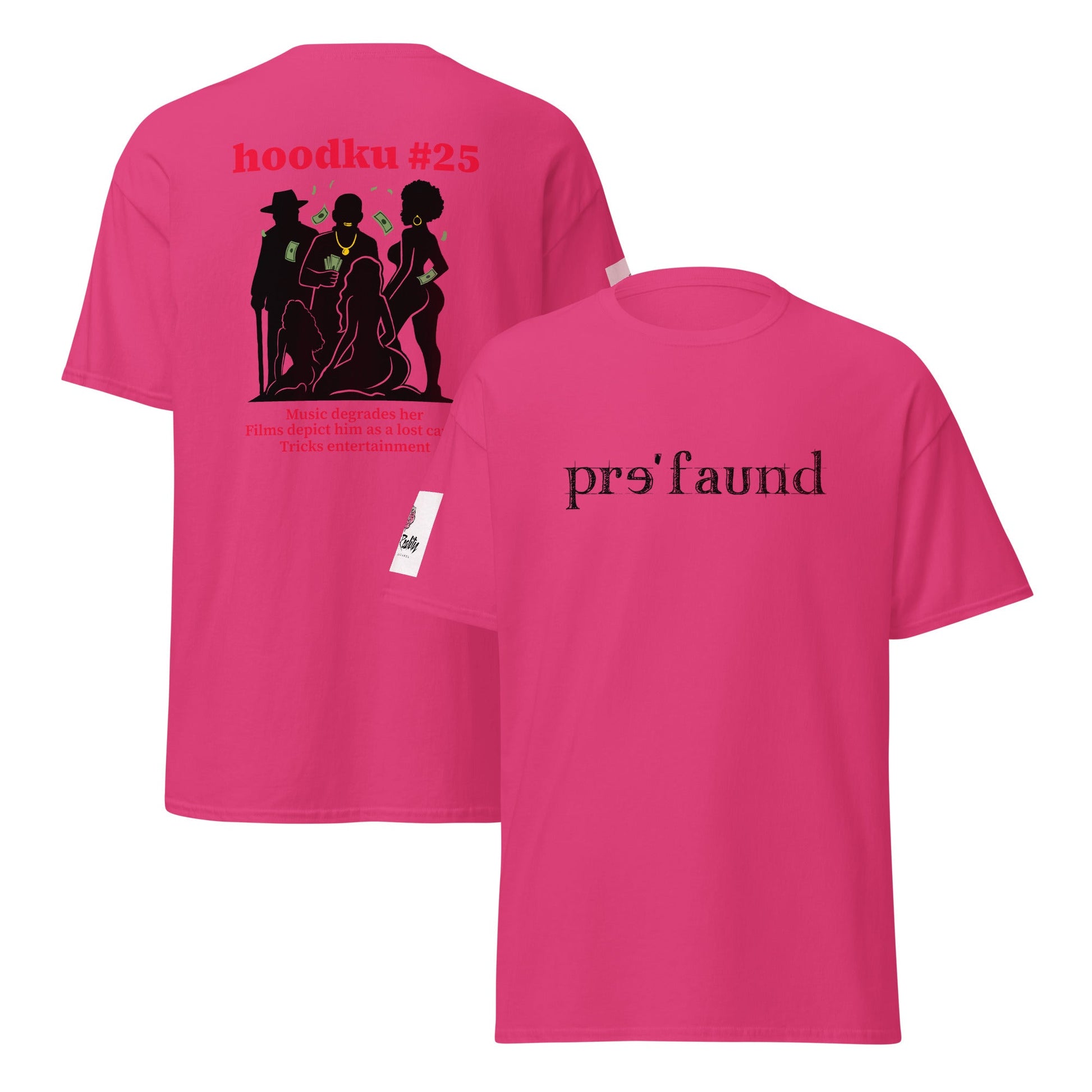 pre'faund/hoodku 25 Special Edition Women's classic tee - Stark Reality Intellectual Apparel