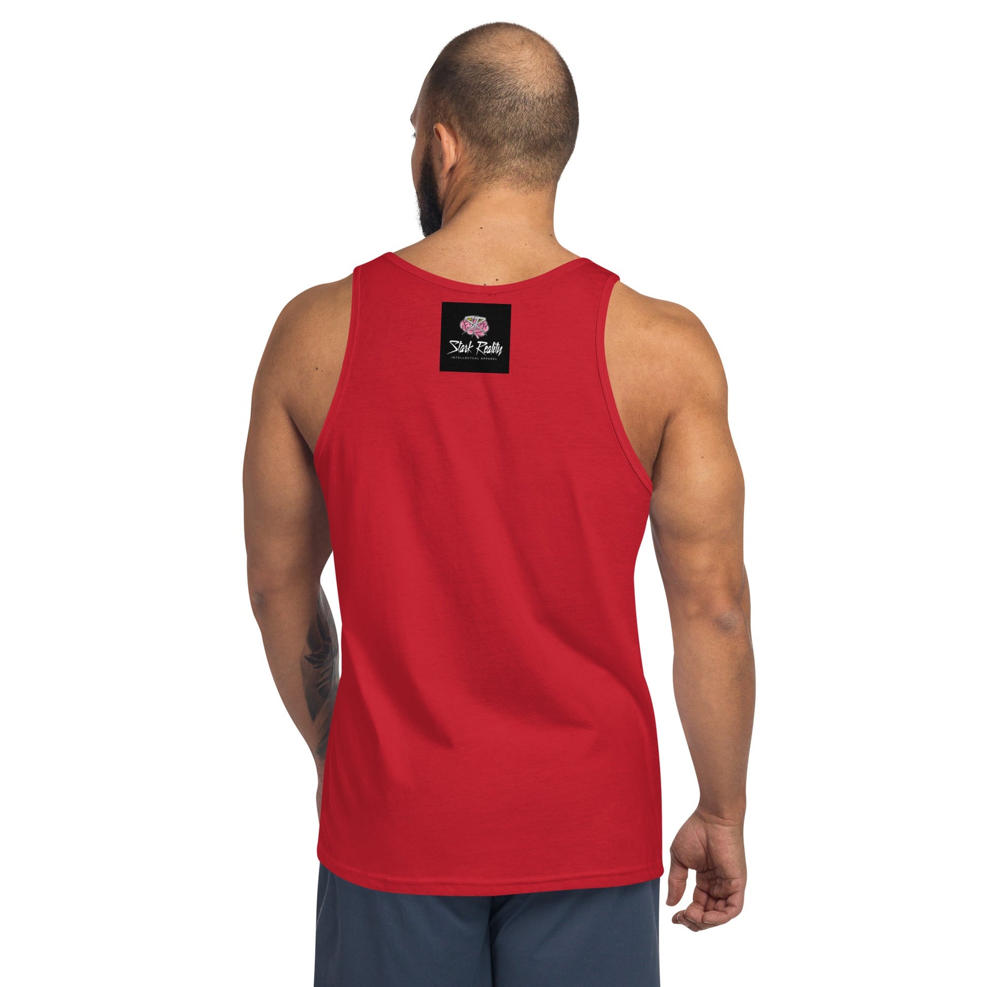 The Solution Men's Tank Top - Stark Reality Intellectual Apparel