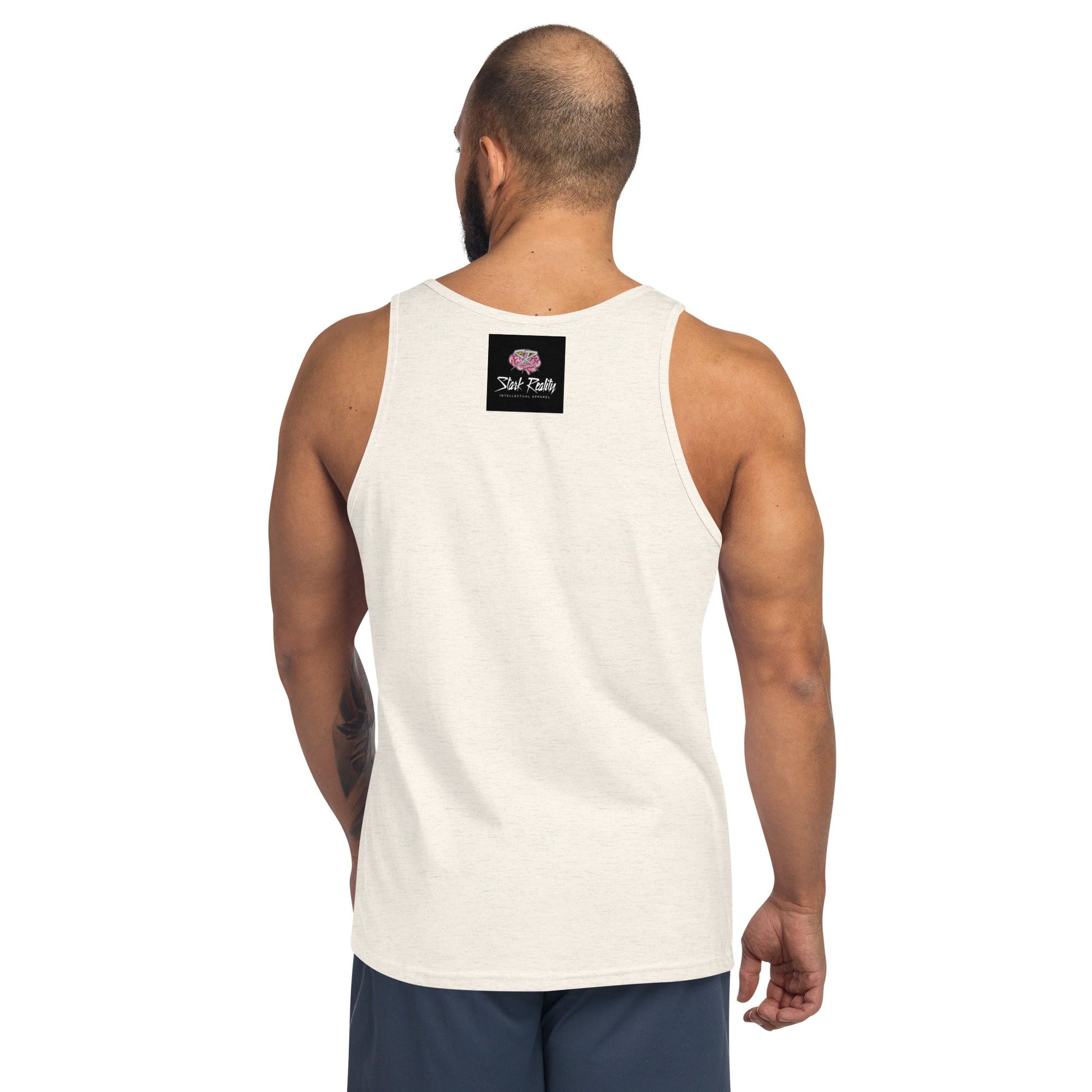 The Solution Men's Tank Top - Stark Reality Intellectual Apparel