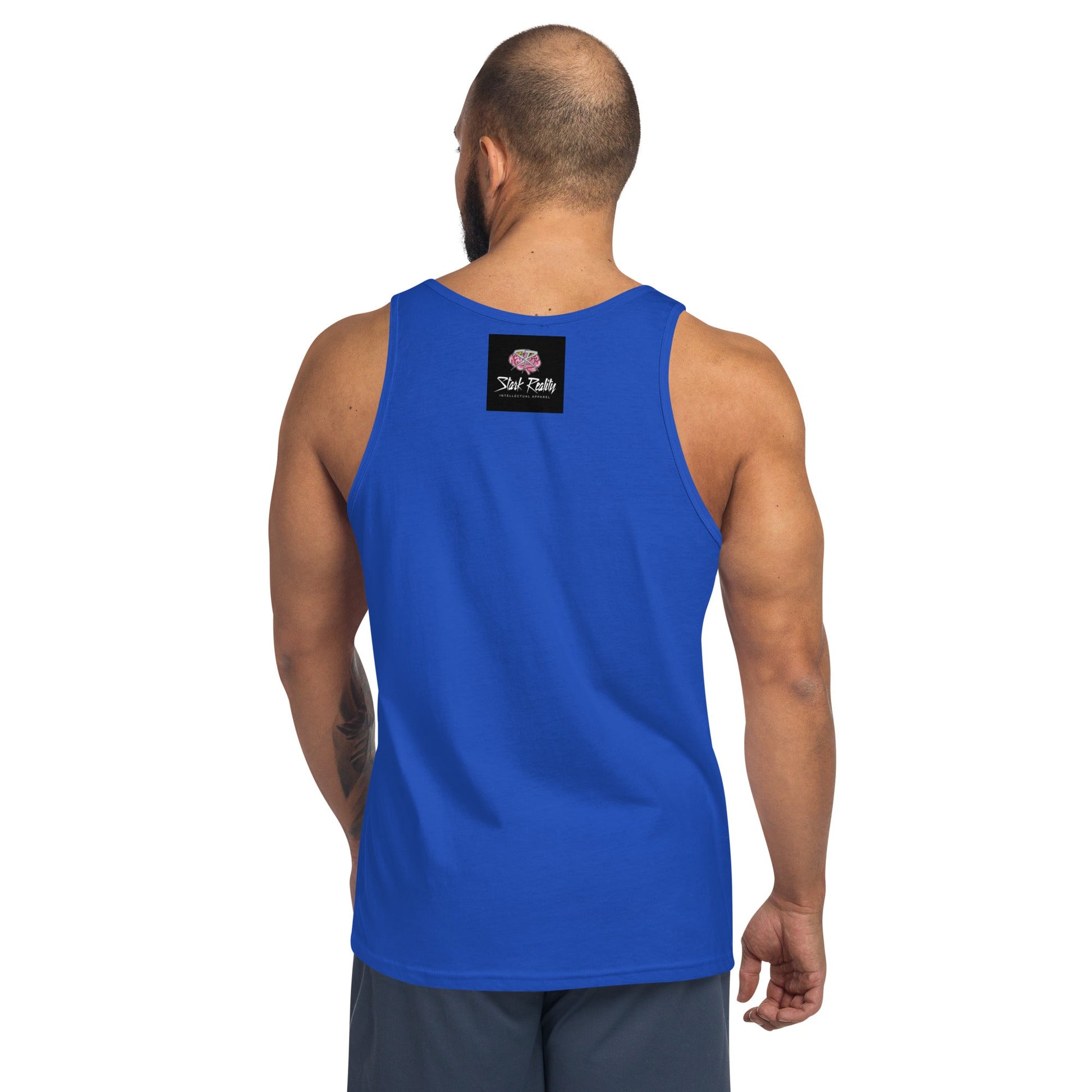 The Solution Men's Tank Top - Stark Reality Intellectual Apparel