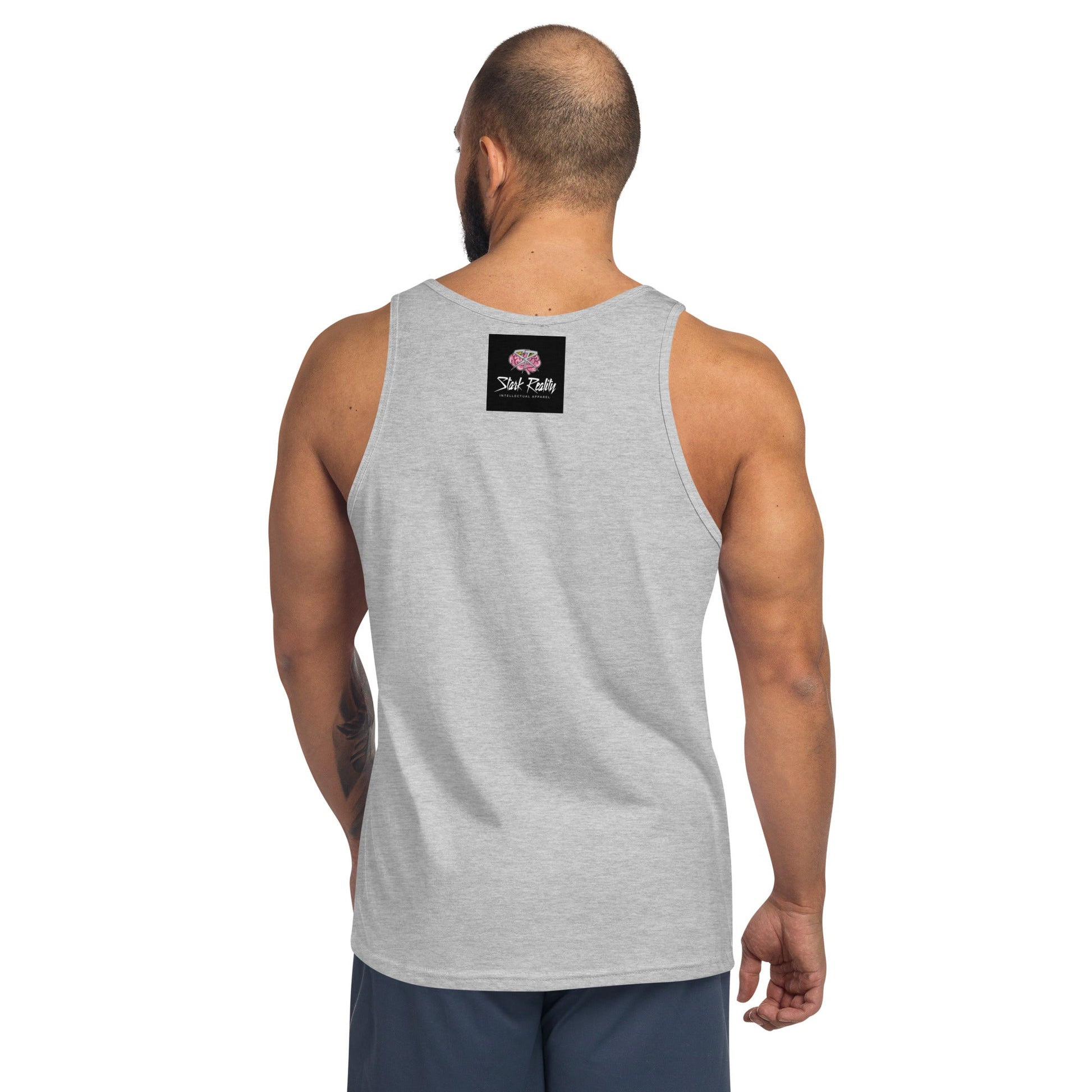 The Solution Men's Tank Top - Stark Reality Intellectual Apparel